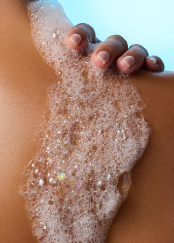 moroccan rose foaming gel wash