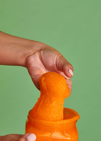 tangerine shea sugar scrub