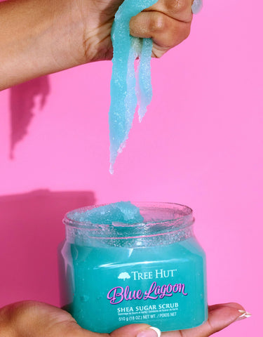 blue lagoon shea sugar scrub