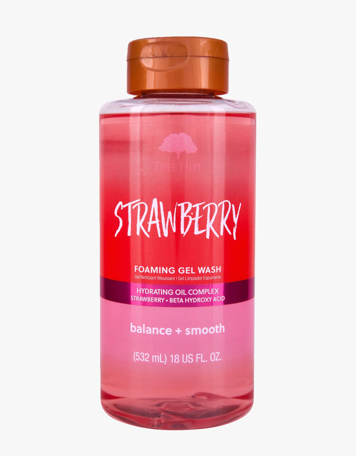 strawberry foaming gel wash